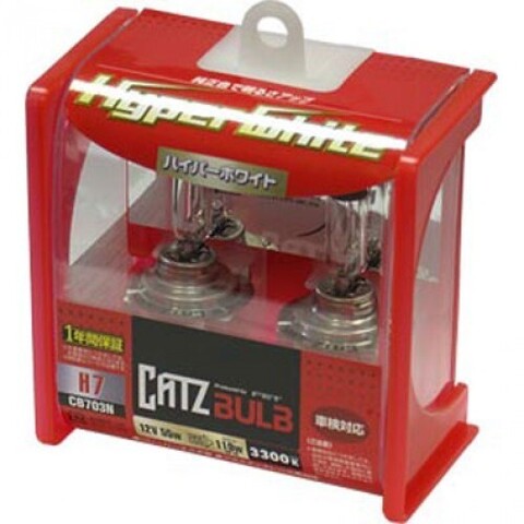 Газонаполненные лампы CATZ H7 CB703N (3300К) Газонаполненные лампы CATZ H7 CB703N (3300К)