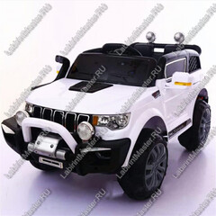 Детский электромобиль  "Jeep Largus" белый