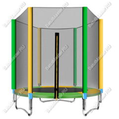 Батут детский с сеткой, 5 фт