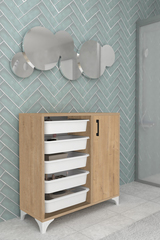 Стеллаж KAYRA - сосна