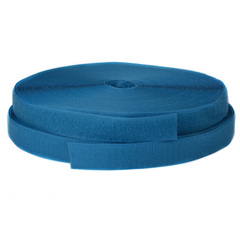 Велкро "липучка" комплект, ш. 2,5 см, голубой