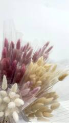 Сухоцвет, Лагурус, Светло-сиреневый, 65 см, 25 шт.