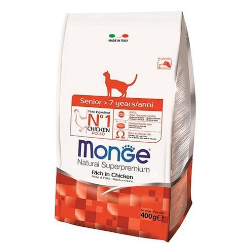 Monge Cat корм для пожилых кошек  400г