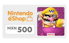 Карта оплаты Nintendo eShop 500 MXN Mexico [Цифровая версия]