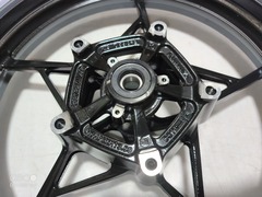 Передний колёсный диск для Kawasaki Ninja 400 2018-2022 / Z400 2019-2022 черный