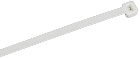 Хомут P6.6 самозатухающий белый 4,8х200мм 100шт/упак IEK