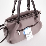 Сумка Саломея 607 наппа тауп + шоколад