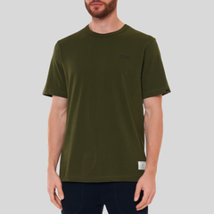 Футболка Alpha Industries PT Base Tee Olive (Зеленая)