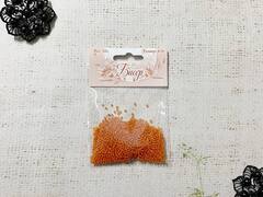 Бисер некалиброванный, 20 гр, размер 12/0, пр-во Китай