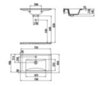 CREAVIT Раковина мебельная/подвесная (45*75см) SU075.00000