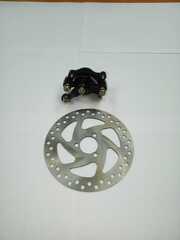 Диск тормозной + суппорт с тормозными колодками для квадроцикла 49 сс