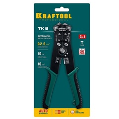 KRAFTOOL TK-6, 0.2 - 6 мм2, автоматический стриппер (22635)