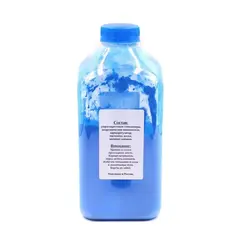 Тонер с девелопером БУЛАТ s-Line TN-321 для Konica Minolta bizhub C224, C284, C364e (Голубой, банка 482 г)