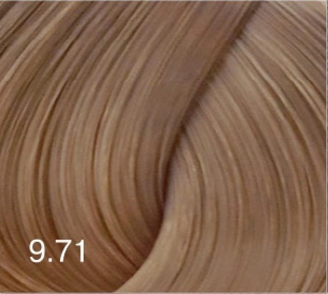 9.71 блондин коричнево-пепельный, крем-краска для волос Bouticle/ Expert Color 100ml