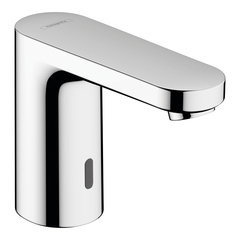 Hansgrohe Vernis Blend 71501000 Электронный смеситель для раковины с предустановленной температурой, работа от сети 230 V, хром фото