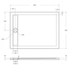 BelBagno TRAY-BB-DUE-AH-120/90-4-W0 TRAY-BB-DUE-AH-120/90-4-W0 Акриловый поддон без сифона