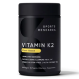 Витамин К2 100 мкг, Vitamin K2 100 mcg, Sports Research, 60 капсул 1
