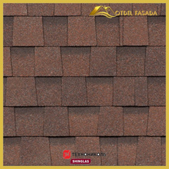 Гибкая черепица ТехноНиколь SHINGLAS Кантри Алабама 2,6м2 (Двухслойная)