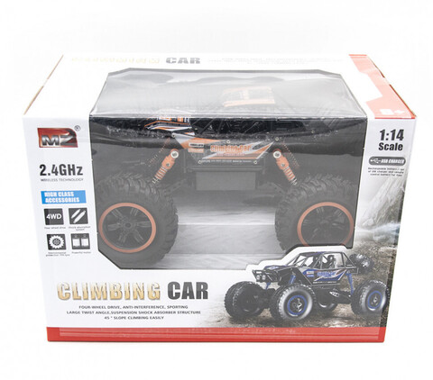 Радиоуправляемый краулер MZ Orange Climbing Car 1:14 2.4G - MZ-2838 (MZ-2838) Полноприводный внедорожник, монстр-трак