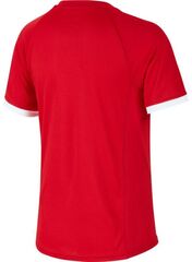 Детская футболка Nike Court Dry Top SS B - gym red/gym red/white/white