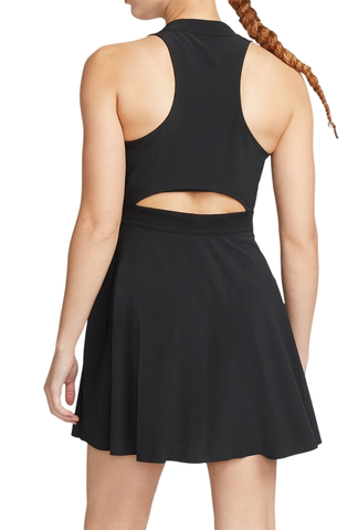 Теннисное платье женское Nike Court Dri-Fit Advantage Club Dress - black/white