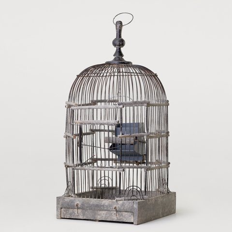 МЕТАЛЛИЧЕСКАЯ КЛЕТКА ДЛЯ ПТИЦ