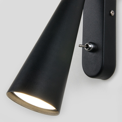 Настенный светильник Elektrostandard Horn GU10 SW (MRL 1010) черный