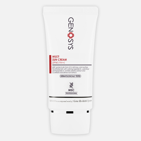 GENOSYS Multi Sun Cream SPF 40+ PA++ Cолнцезащитный мультифункциональный крем, 40 мл