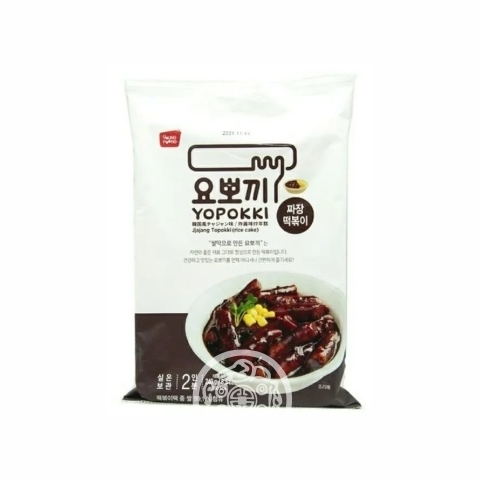Рисовые клёцки Токпокки Yopokki б/п с соусом чаджан 240г Корея
