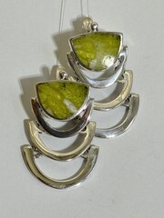 Вента (серьги  из серебра)