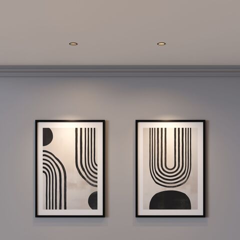 Встраиваемый светильник Elektrostandard Side 25059/01 черный