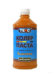 ТЕКС Паста колеровочная универсальная бежевая (0,1л)