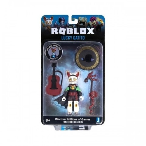 Игровая коллекционная фигурка Jazwares Roblox Imagination Figure Pack Lucky Gatito W7