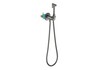 Aquatek AQ1023BGM AQ1023BGM БЕТТА комплект для гигиенического душа Select встроенный (смеситель + гигиеническая лейка + шланг), шлиф. черный хром