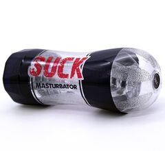 Прозрачный мастурбатор-вагина Suck - 