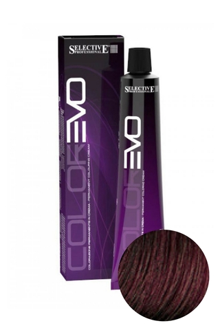 Краска для волос ColorEVO 5.66 (Светло-каштановый красный интенсивный), Selective, 100 мл