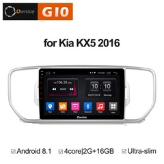 Штатная магнитола на Android 8.1 для KIA KX5 16+ Ownice G10 S9733E