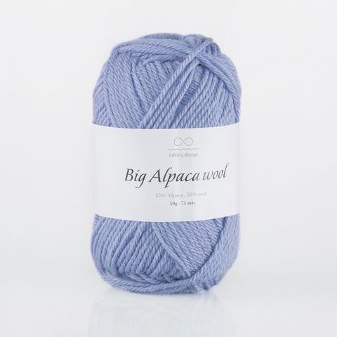 Пряжа Infinity Big Alpaca Wool 5834 джинс