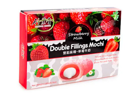 Моти "Bamboo House" клубника и молочный пудинг, 180г