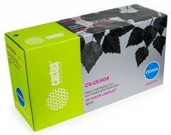 Картридж лазерный Cactus CS-CE343AV пурпурный (16000стр.) для HP CLJ M775