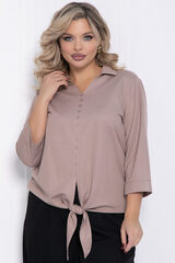 Блуза Монокини (капучино) Б12358-18 LT Collection