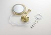 Aquatek AQ4915BG AQ4915BG зеркало косметическое настенное с подсветкой 5х, шлиф. золото