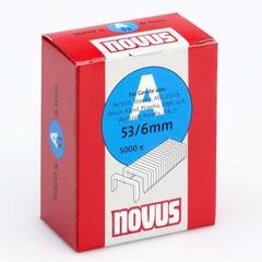 Скобы для мебельного степлера тип 53, 6 мм, 5000шт NOVUS в интернет-магазине ЯрТехника