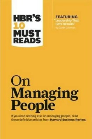 HBR's 10 Must Reads on Managing People (with featured article 