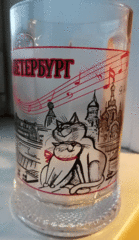 Пиво 0,5 л с видами Петербурга