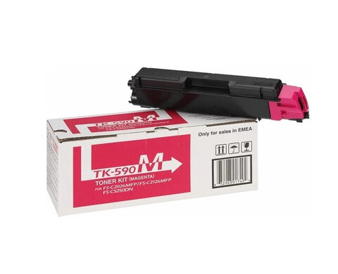 Лазерный тонер-картридж Kyocera TK-590M 1T02KVBNL0 пурпурный