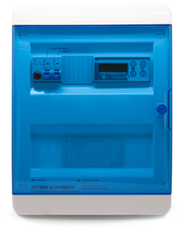 Модуль-шкаф автоматики вентиляции Electrotest OPTIBOX M3 W/10A (только для 1ф. двиг.)