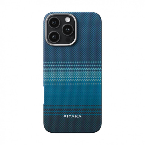 Чехол Pitaka Tactile Woven для iPhone 16 Pro, Восход луны| Moonrise