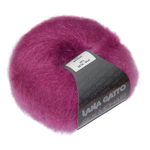 Пряжа Lana Gatto Silk Mohair 7260 вереск