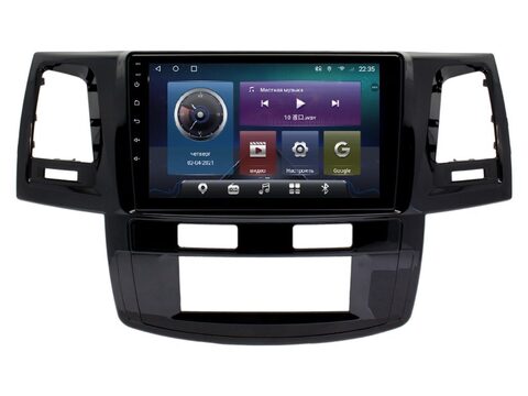 Магнитола Toyota Hilux/Fortuner (2005-2010) Android 10 4/64GB IPS DSP 4G модель TO-313TS18